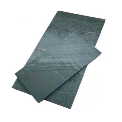 China Factory direct sale modern natural split green slate floor tiles for garden community square floor tiles natural stone tiles for sale