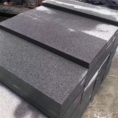 China Factory Direct Sale Modern Customize Natural Black Granite Slabs Sesame Tiles Light Black Granite Granite for sale