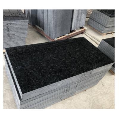 China Factory Direct Sale Modern Customize Black Granite Slabs Dining Table Panel Tea Dish Stone Corridor Flooring Tiles for sale