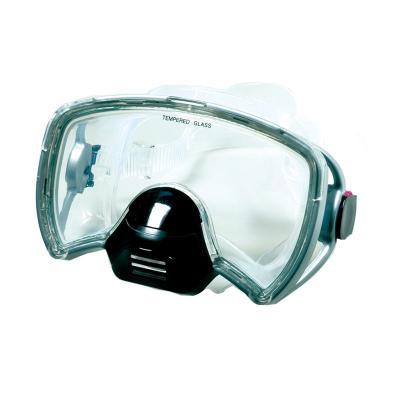 China Waterproof Water Sports Mask Snorkel Breathable Men and Women Professional Diving Anti-fog Diving Goggles for sale