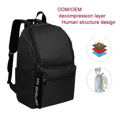 China Water Resistance Backpack Teenage Girls Bags 2021 Fashion Trend Women's Leisure 600D Polyester Hot Selling OMOUBOI Unisex Zipper for sale