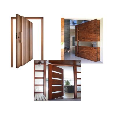 China Factory FD Rated Wood Modern Chinese Hotel Swing 1 Hour Wooden Fire Door for sale