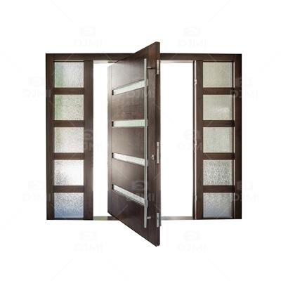 China Modern Design Industrial Hot Selling Made Of China Modern Entrance Doors Solid Wood for sale