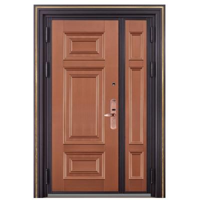 China Modern Design Luxury Steel Door Entry Door Security Steel Anti-theft Door for sale