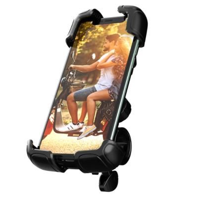 China Hot Sale Adjustable Mobile For Bike 360 ​​Rotatable Handlebar Stroller Mount Holder Phone Holder Abs+pc for sale