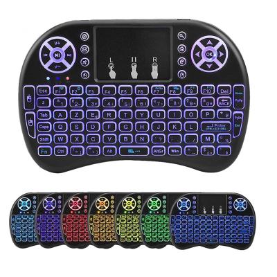 China Manufacturer Direct Backlit Usb I8 Mini Keyboard With Reasonable Price Wireless Internet Keys Factory for sale