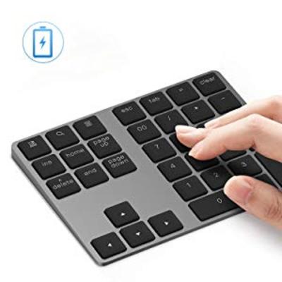 China Rechargeable Wireless Number Pad Factory Direct Number Pad Digital Keypad Keyboard With Reasonable Price for sale