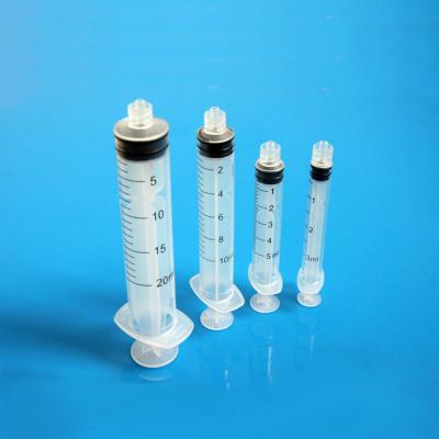 China Disposable Clinic Luer Silp Syringe Without Needle for sale