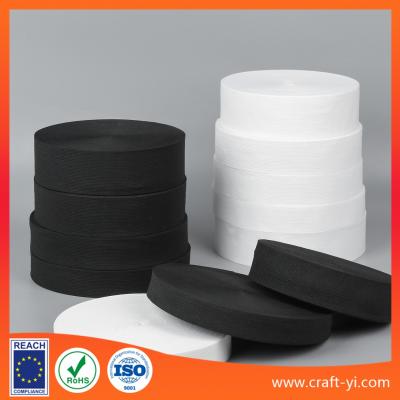 China elastic ribbon Spandex knitting hook elastic band stretch clothing Accessories 1120D spandex band en venta