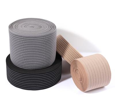 China Medical  care and protect waist corset elastic tape in fish line factory for sale