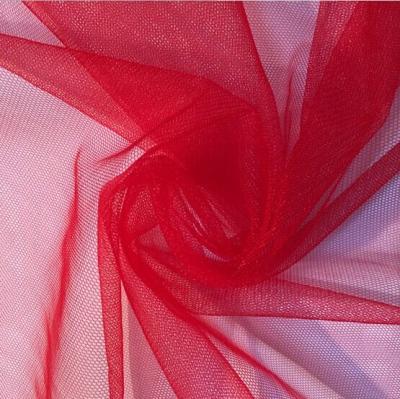 China 30 d 100% polyamide fiber strengthen hexagonal mesh cloth for Wedding dress nylon fabric for sale