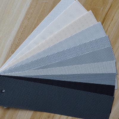 China gray color Sun Shade mesh fabric screen for sale