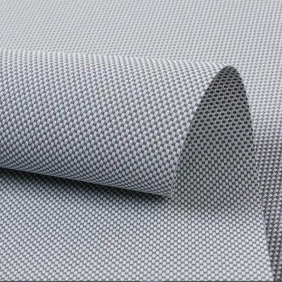 China interior or outdoor sunscreen fabric sunshade Textilene mesh fabric PVC coated Anti-UV en venta