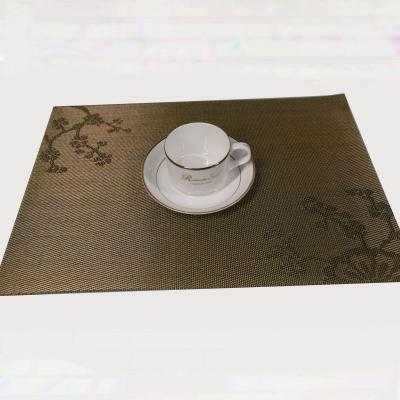 China Textilene fabric Crossweave Waterproof Kitchen Table Dining Room Table Placemat 11.8'x18' en venta