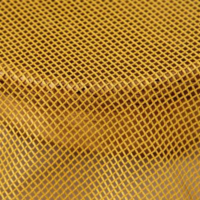 China 100d 100% Polyester Warp Knitted Gingham Mesh For Embroidery Backing Square Hole en venta