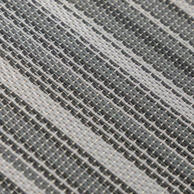 China Supply Anti-UV PVC Woven Fabric For Paito Chair, Sofa Outdoor Furnitures Fabrics en venta