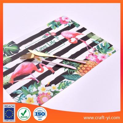 China 30X45cm Place Mats , Washable Table Mats , Heat Resistant textilene table mat for sale