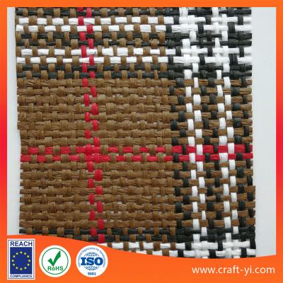 China Woven Paper Fabrics Textiles cloth material paper wire crafts for sale