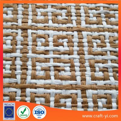 China Textile in paper wire woven fabric in natural material supplier and manufactor for sale