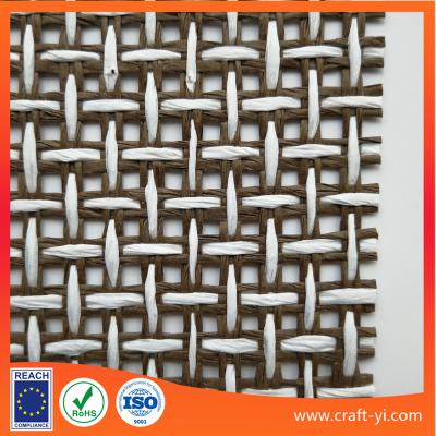 China supply gray white color woven mesh fabric in paper wire material for sale