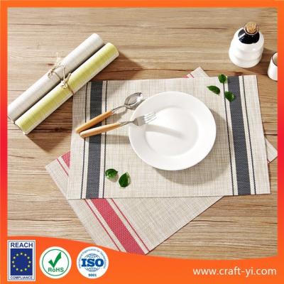 China easy clean - Place Mats / Kitchen & Table mat placemats for kids weaving a placemat for sale