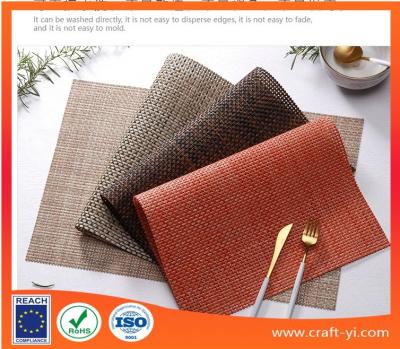 China easy clean - Place Mats 	b&m placemats and coasters placemat consensus template for sale