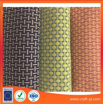 China 8x8 Woven Style Textilene Mesh Fabric In Pvc Coated Wire Mix Three Colors Suit Outdoor for sale