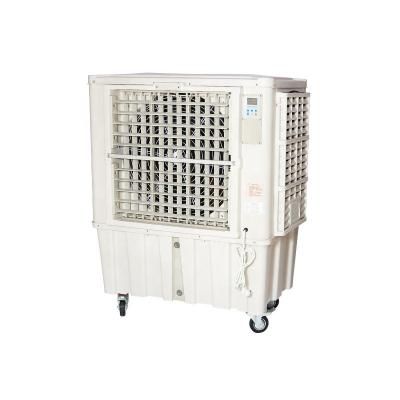 China Portable Axial Flow 200LWater Tank Evaporativ Water Mist Air Cooler Air Comes Super Efficiently In Through 3 Side Auto Shutter for sale