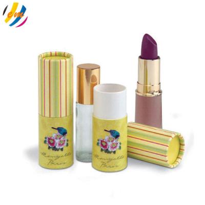 China CMYK Printing 85mm Height Cosmetic Paper Tube Packaging for sale