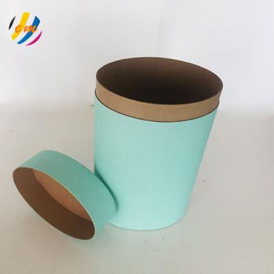 China Oval 145mm Height 84mm Diameter Corrugated Cardboard Tube for sale