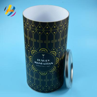 China Promotional H160mm Dia 125mm Printed Tube Packaging for sale