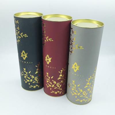 China Custom Hot Foil Gold Stamping Glass Wine Bottle Cardboard Packaging Gift Boxes For Shipping for sale