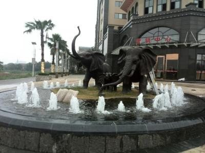 China High quality bronze elephant fountain sculpture large elephant statues for sale