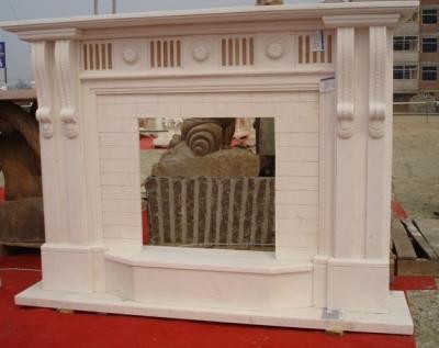 China Simple Stone Fireplace Mantel for sale