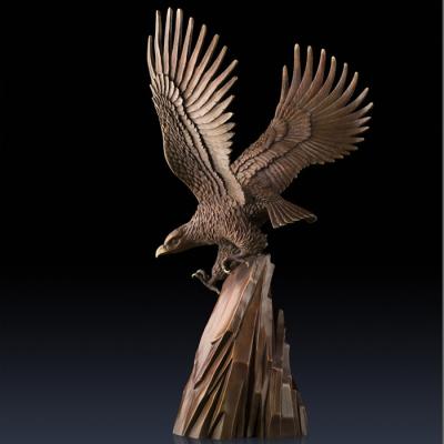 China 2016 high quality bronze animal statue of bronze eagle statue for sale for sale