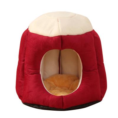 China Wholesale Pet Supplies Large Washable Cat Dog Bed Memory Foam Heating Pet Beds for sale