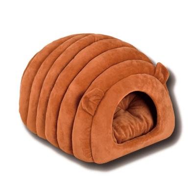 China Wholesale Cat Bed House Pet Shape Sheep Cat Sleeping Bag Cat Sleeping Bag Dog Kennel Chenille Heating Partly Enclosed Small Models for sale