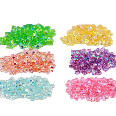 China Factory direct sales of new resin ab resin ab fake white diamond instant stone nail patch crystal wholesale Flatback for sale