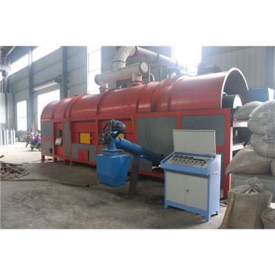 China 20 Cubic Meter Air Heating Charcoal Industrial Equipment Charcoal Maker Hot Biomass Carbonization Furnace for sale