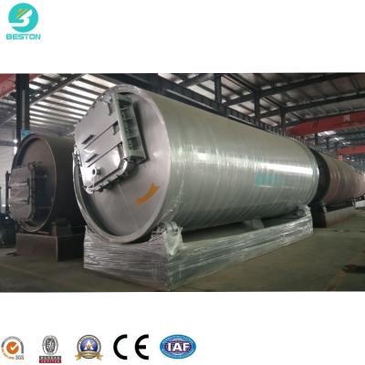 China Professional Pyrolysis Waste Tire Recycling Plant Rubber Tire Manufacturer Pyrolysis Waste Recycling Machine for sale