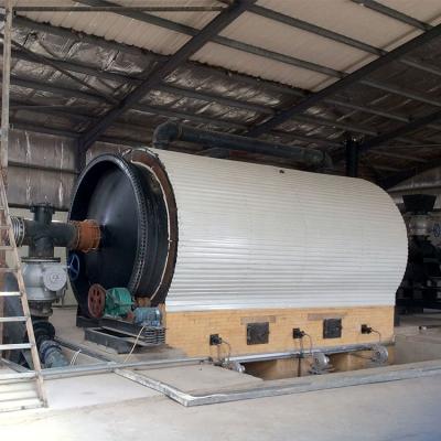 China Pyrolysis Tire Pyrolysis Machine Waste Environmental Recycling Tire Recycling Rubber To Oilseed for sale