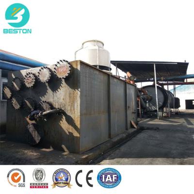 China Waste Management Beston BLL-20 Fully Continuous Waste Rubber Pyrolysis Machine Price for sale