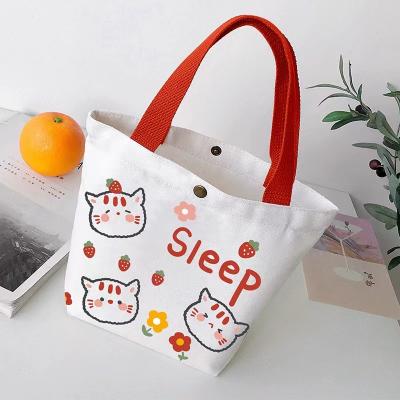 China Eco - Friendly Custom Fashion Shopping Printing Canvas Plain Cotton Tote Bag for sale