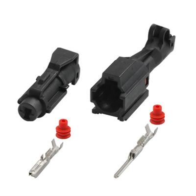 China DJ7012Y-2-11/21 Male Headlight Retrofit Socket MG640280-5 MG610278-5 Wiring Plug 1p Female Automotive Connector for sale