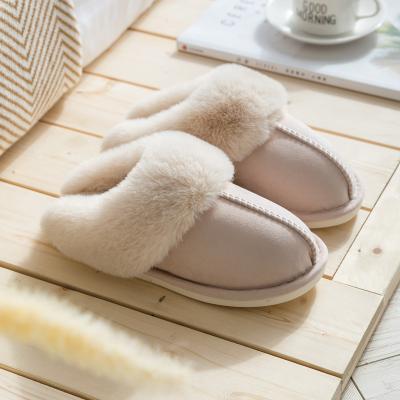 China Wholesale Thermal Fuzzy Slippers Furry Warm Winter Comfortable Indoor High Quality Slippers for sale