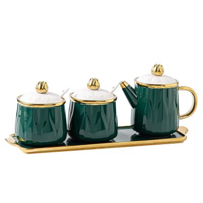 China Custom Nordic Ceramic Tea Cup Afternoon Tea Set Coffee Cups And Saucers for sale