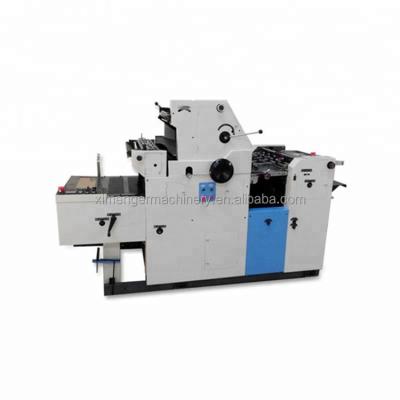 China Hotels Large Format A2 Size Paper Offset Printing Machine With Numbering for sale