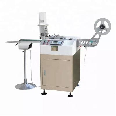 China Hotels Satin Ultrasonic Label Woven Label Cutter Cutting Machine for sale