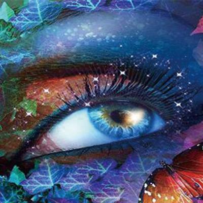 China New Popular Adult 5D Diamond Painting Kit DIY Blue Eyes Diamond Art Kit Bedroom Canvas Wall Art Decoration Classic/Postmodern Diamond Large for sale