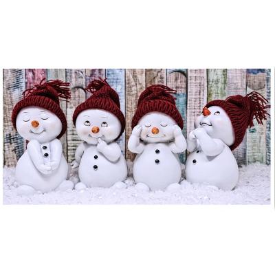 China New Classic/Postmodern Snowman 5d Rhinestone Embroidery Cross Stitch DIY Diamond Painting Art Kits Crystal For Adults for sale